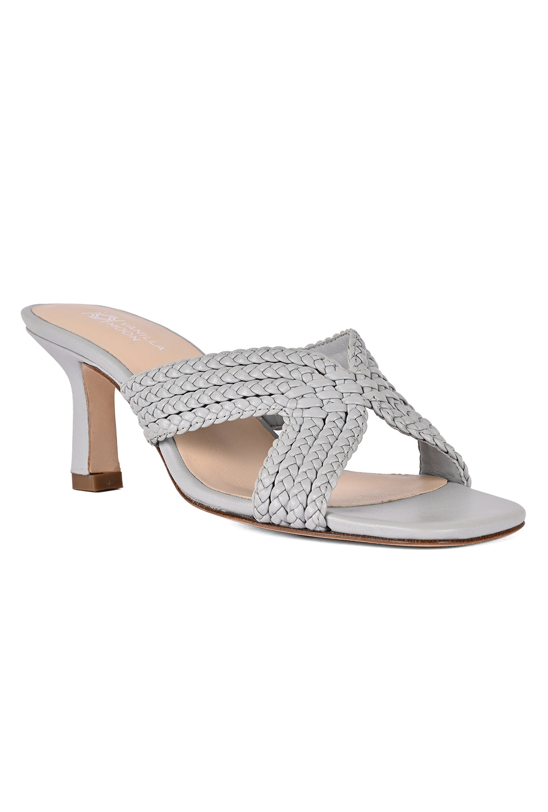 Dacota Woven Kitten Heels Vanilla Moon