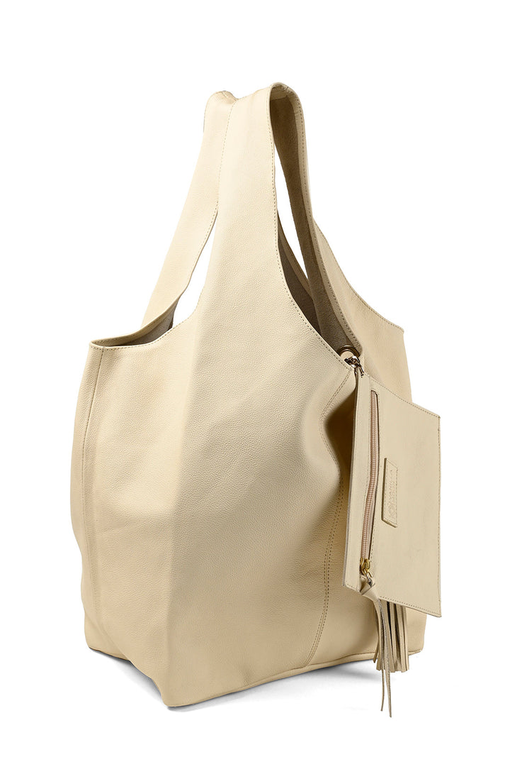 Frill Hobo Bag◆YEOMIM◆限定版-vanilla Boho bag | Vanilla Moon