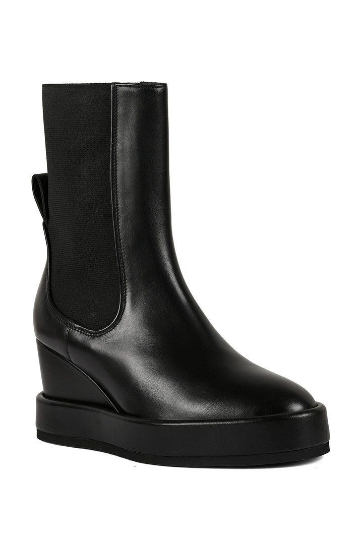 Ankel Robi ROBIN High Ankle Wedge Boots | Leather Comfort | Vanilla Moon