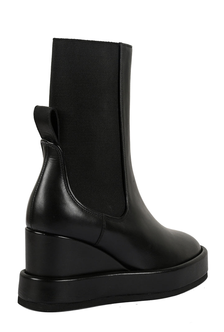 Ankel Robi ROBIN High Ankle Wedge Boots | Leather Comfort | Vanilla Moon