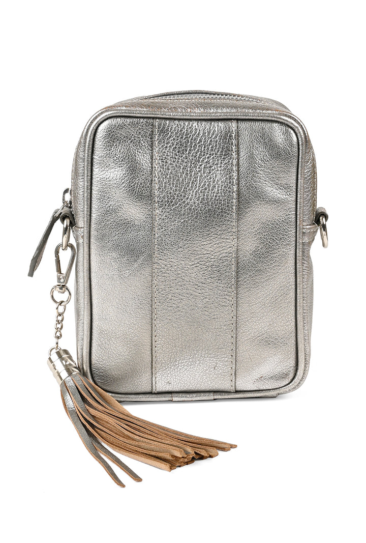 Plain Vertical Cross Body bag Vanilla Moon